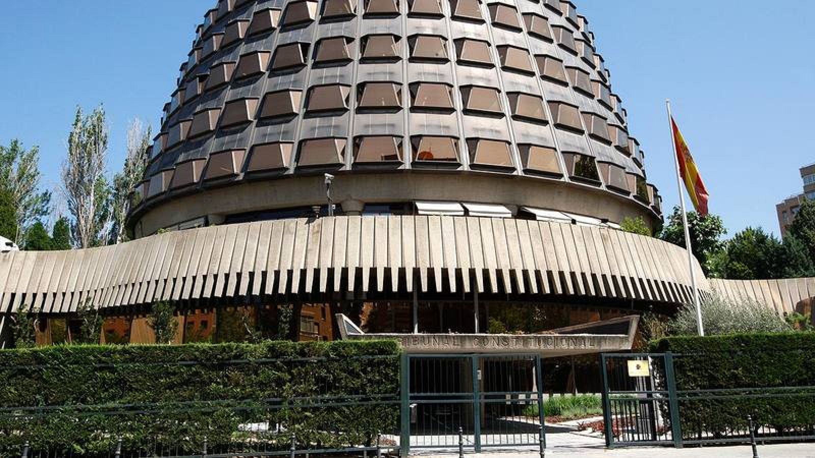  Edificio sede del Tribunal Constitucional en la calle Domenico Scarlatti de Madrid.