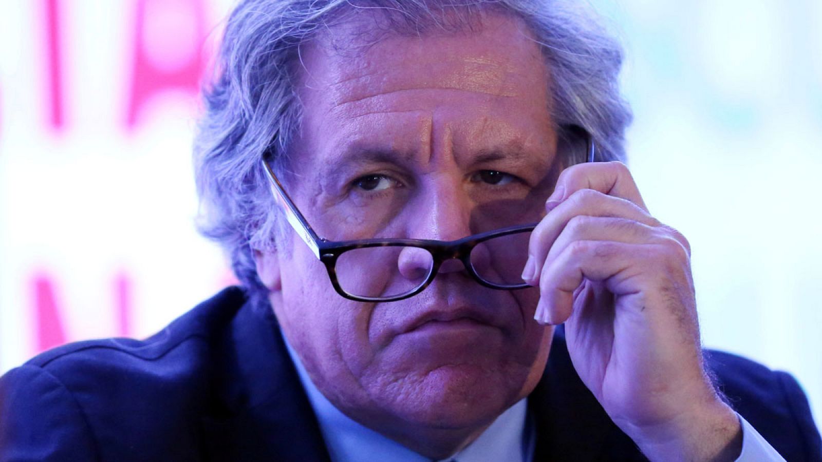 El secretario general de la OEA, Luis Almagro, durante un acto en México el jueves 30 de marzo de 2017.