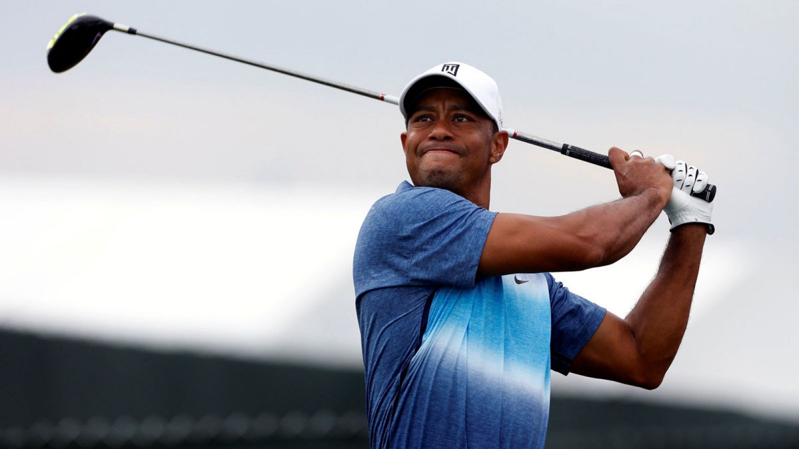 Tiger Woods durante un torneo en agosto de 2015.