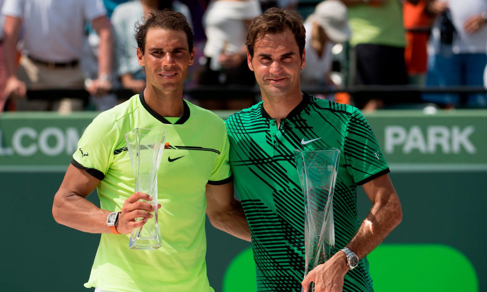 Federer y Nadal ascienden en la ATP