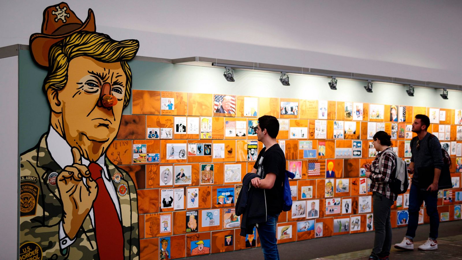 Exposición 'Retratando a Donald Trump'