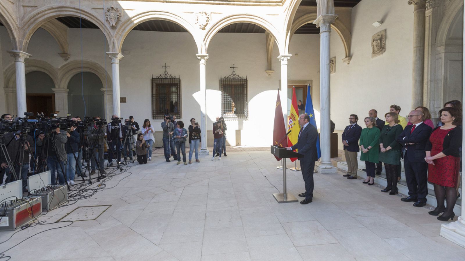 Dimite Pedro Antonio Sánchez como presidente de Murcia