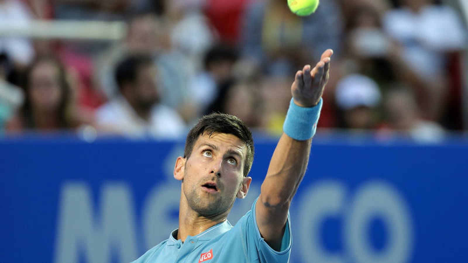 El serbio Novac Djokovic, primer rival de España en los cuartos de la Davis.