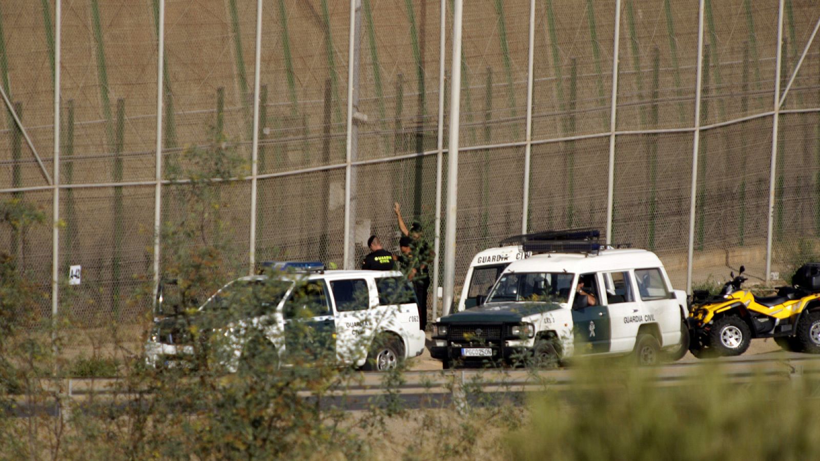 Imagen de archivo del paso fronterizo de Melilla