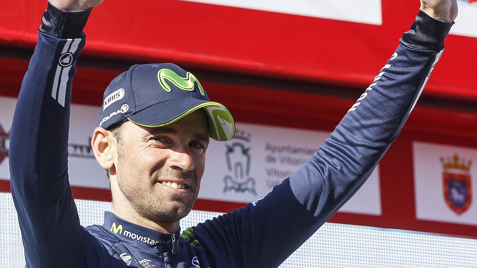 El ciclista español Alejandro Valverde, vencedor de la Vuelta al País Vasco