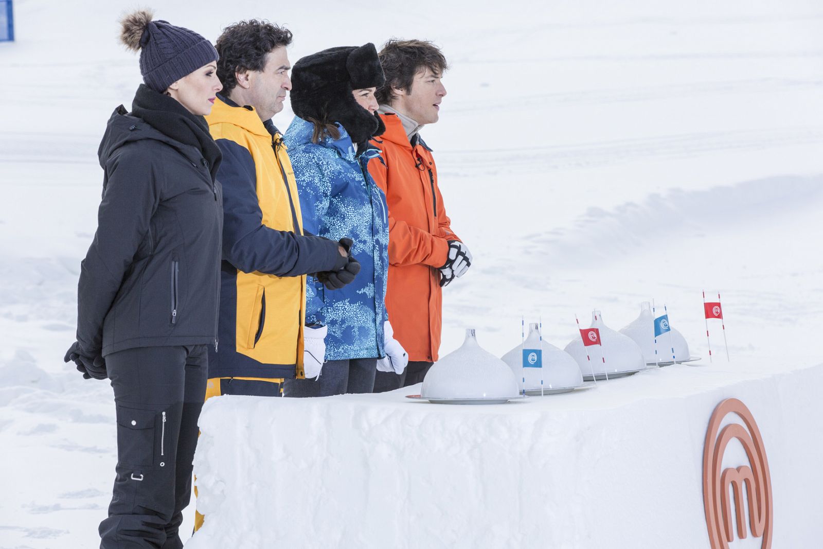 Pepe, Samantha, Jordi y Eva en Cerler