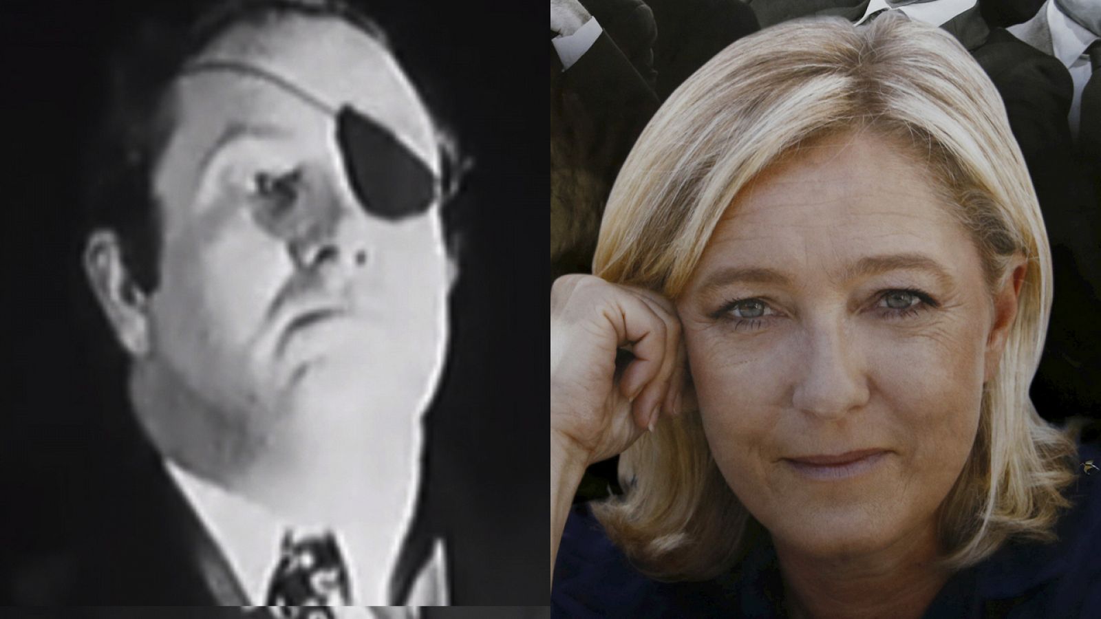 Jean Marie Le Pen (1972)/Marine Le Pen (2017)