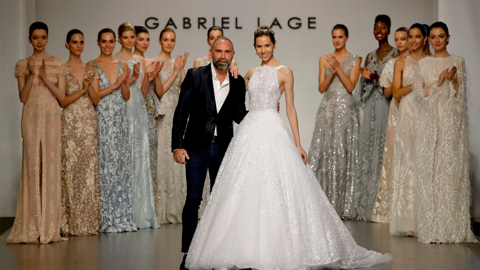 El argentino Gabriel Lage en la Pasarela Costura España.