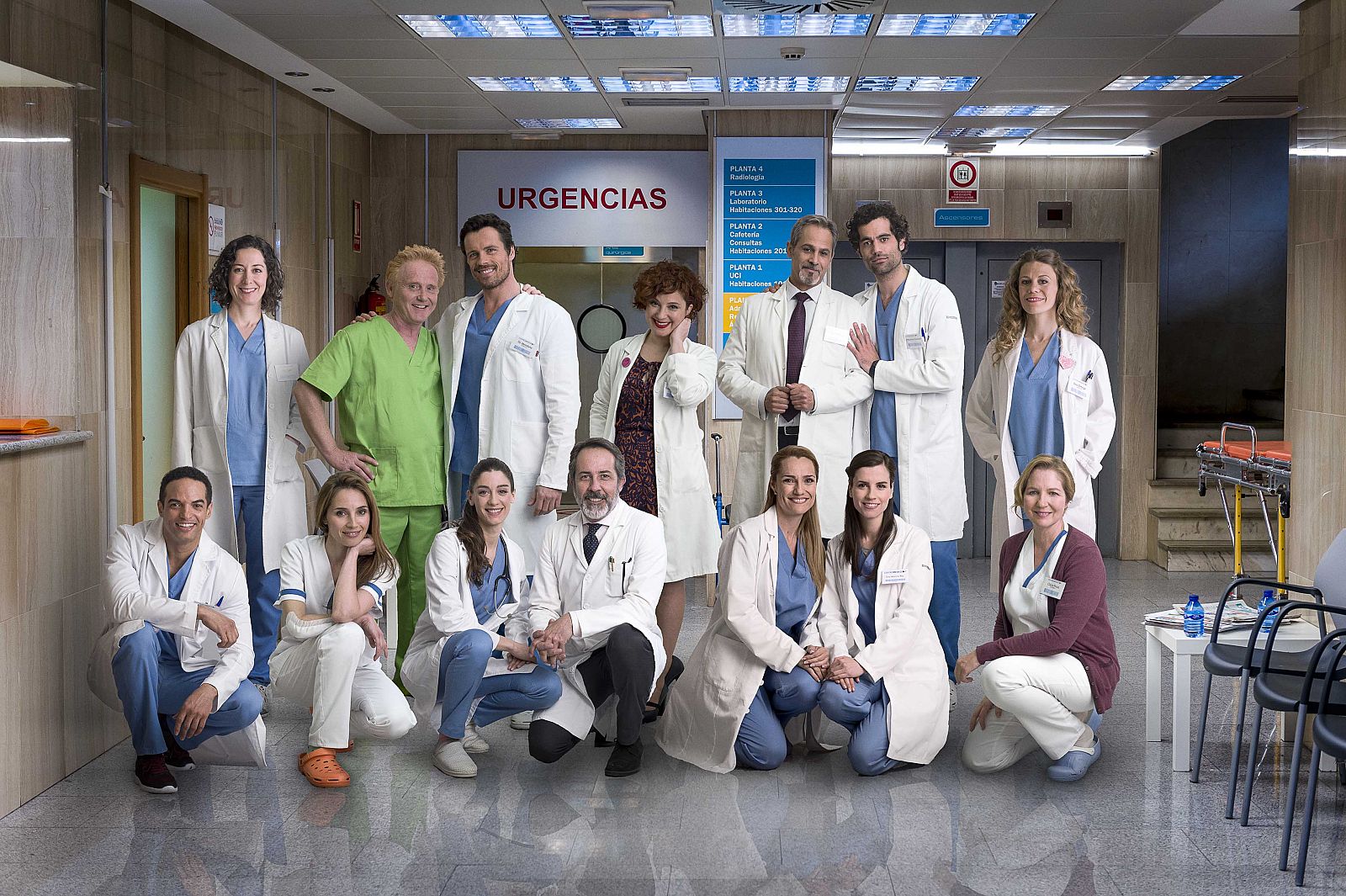 La serie de La 1 'Centro médico' incorpora al doctor Cabrera y la doctora Soto adquiere mayor protagonismo