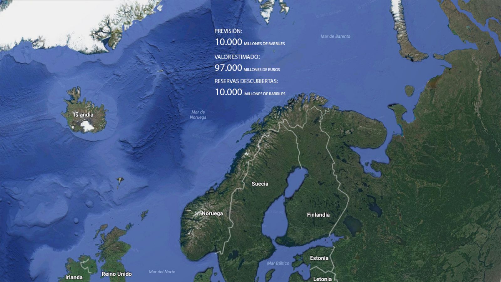 Noruega duplica sus previsiones de petróleo en el mar de Barents