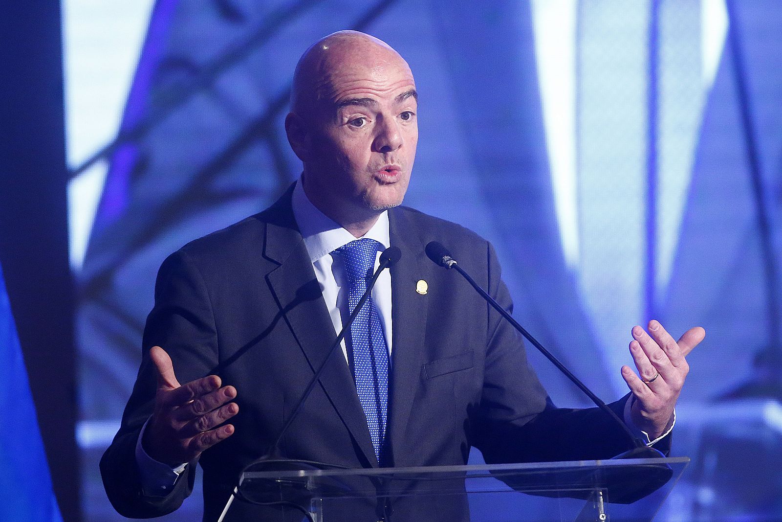 El presidente de la FIFA, el suizo Gianni Infantino.