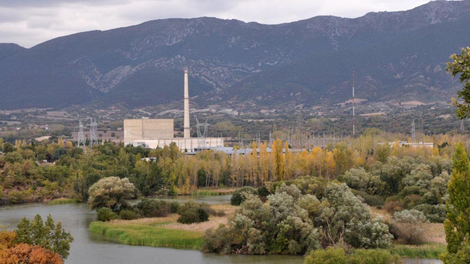 Imagen de la central nuclear de Santa María de Garoña