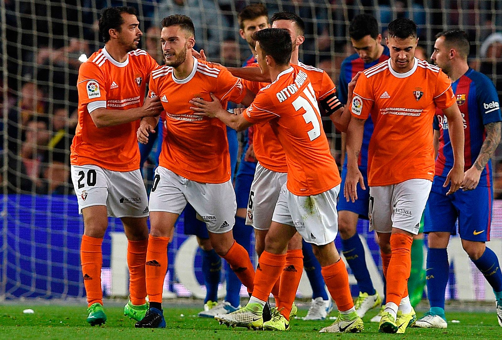 Osasuna desciende a Segunda