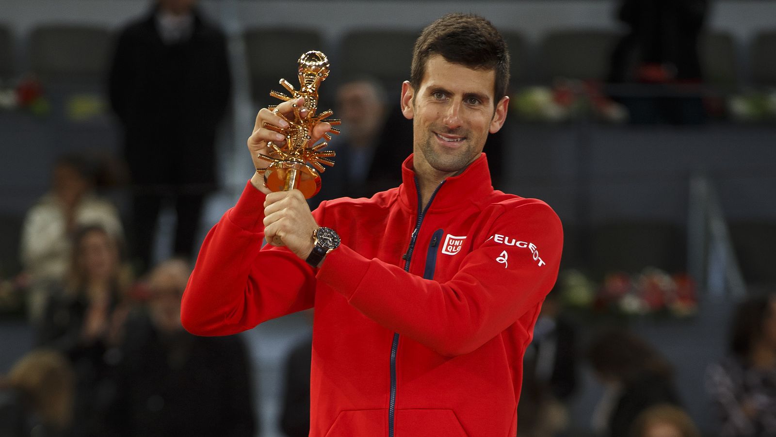 Novak Djokovic, vencedor del Madrid Open 2016