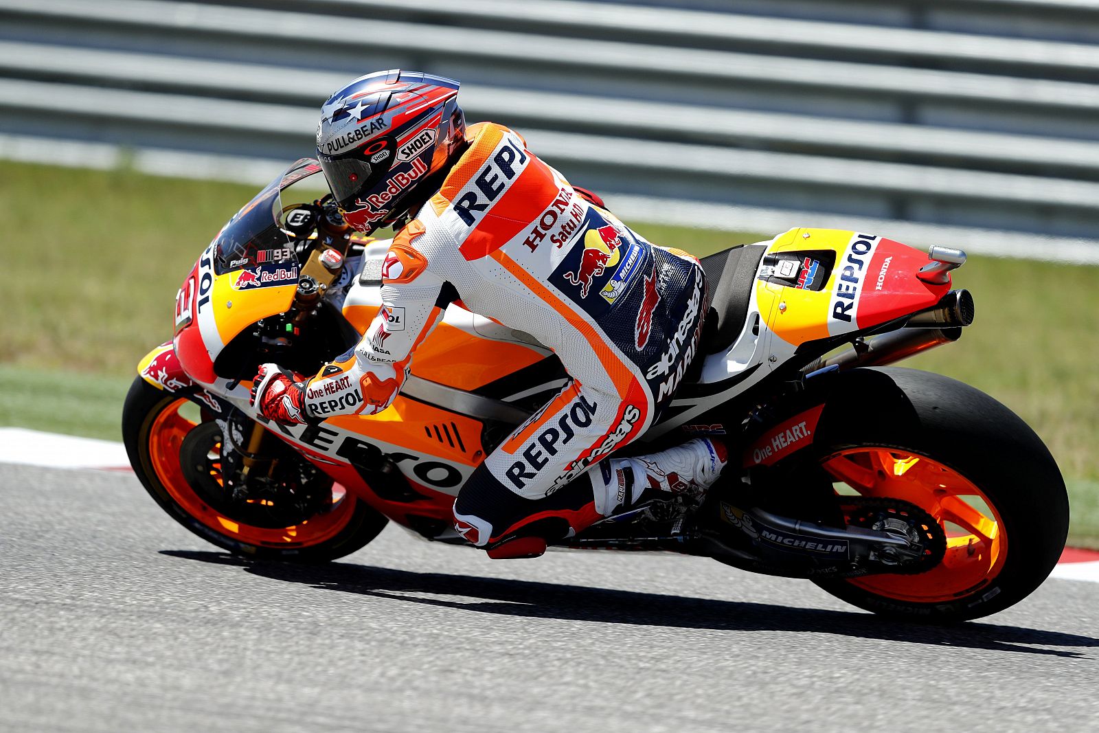 Márquez en el GP de las Américas