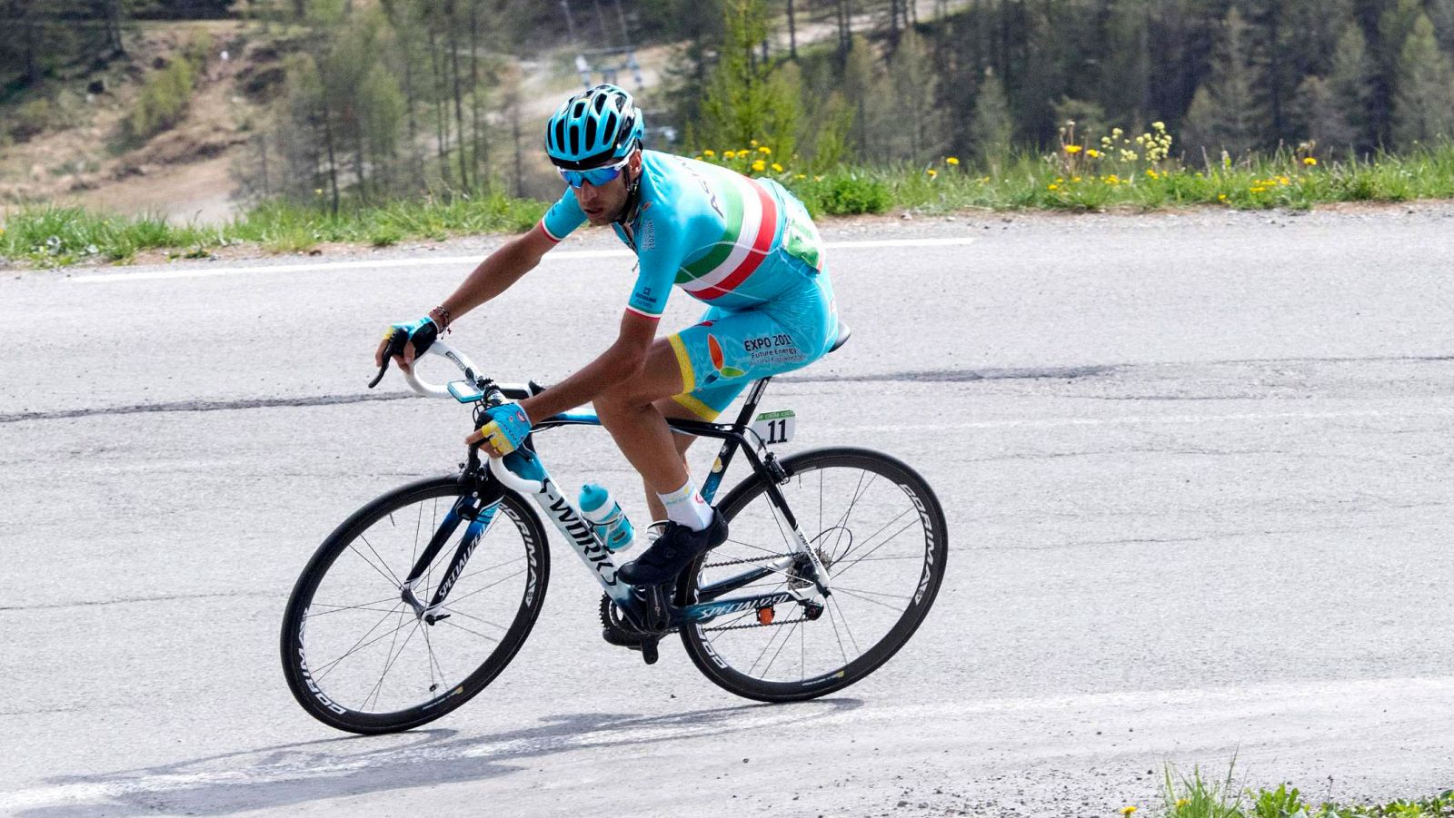 Nibali en el Giro de 2016