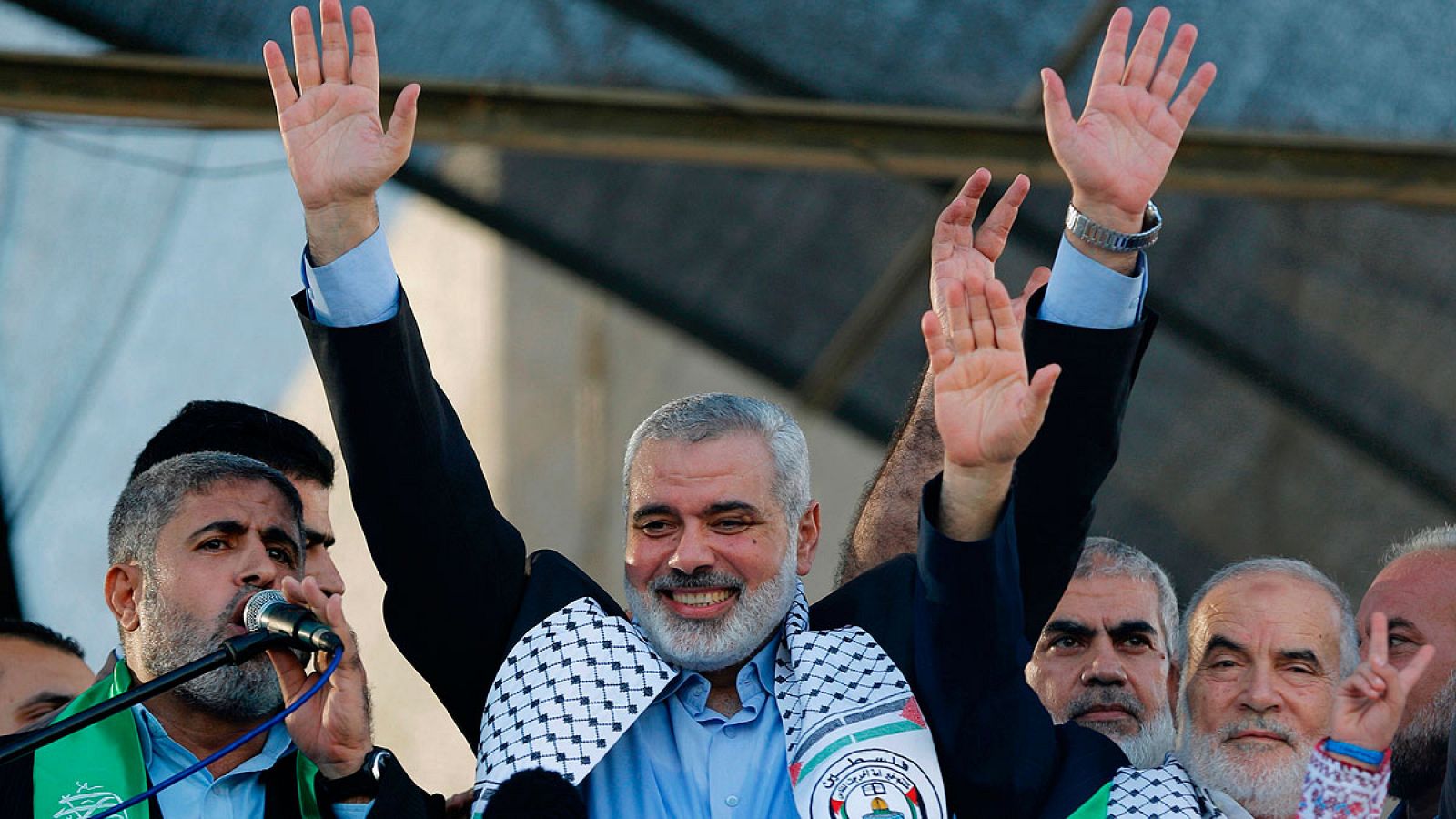 Imagen de archivo de Ismail Haniya, nuevo líder de Hamás