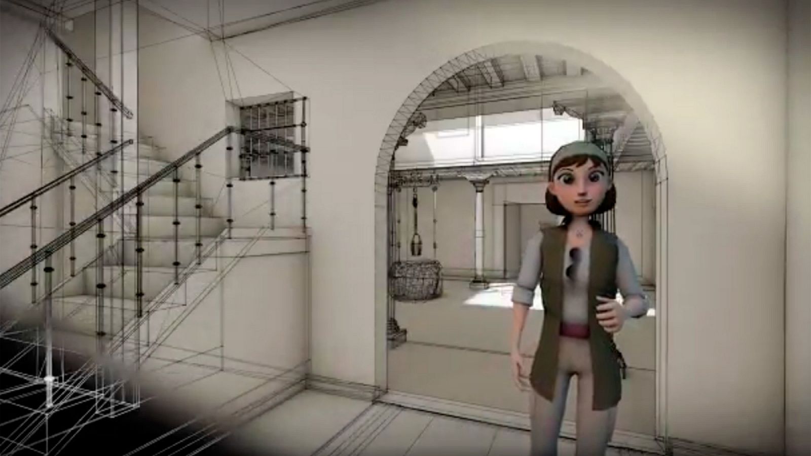 Una guía virtual, una arqueóloga del siglo XXI, acompañará a los visitantes del Museo Arqueológico Nacional.