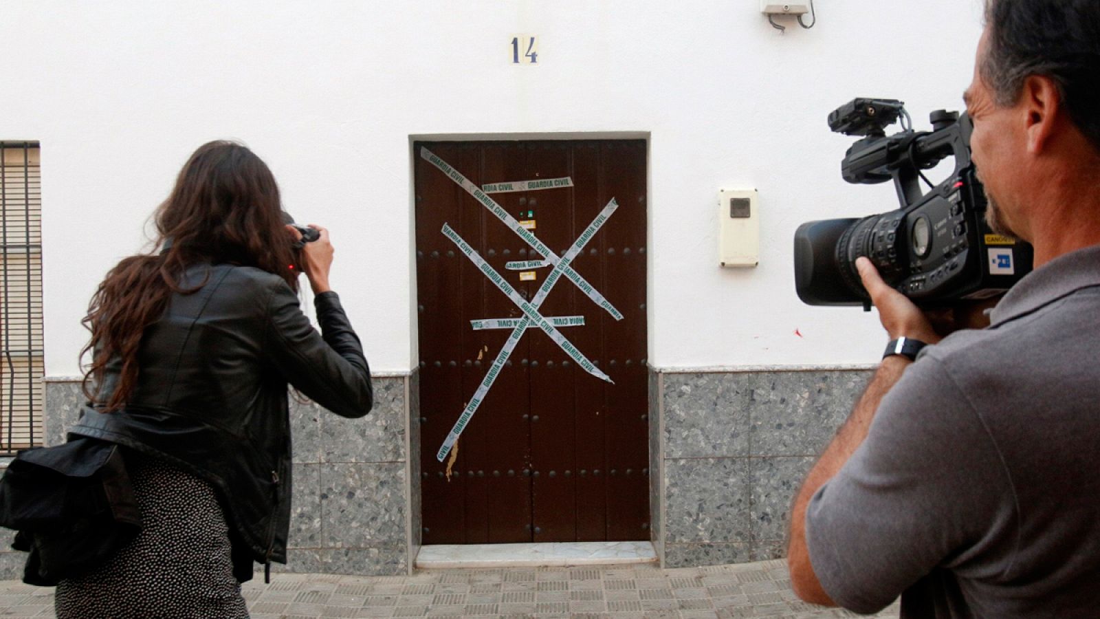 Domicilio del supuesto asesino de una mujer de 39 años en Alcolea del Río (Sevilla) cuyo cadáver fue hallado en una maleta