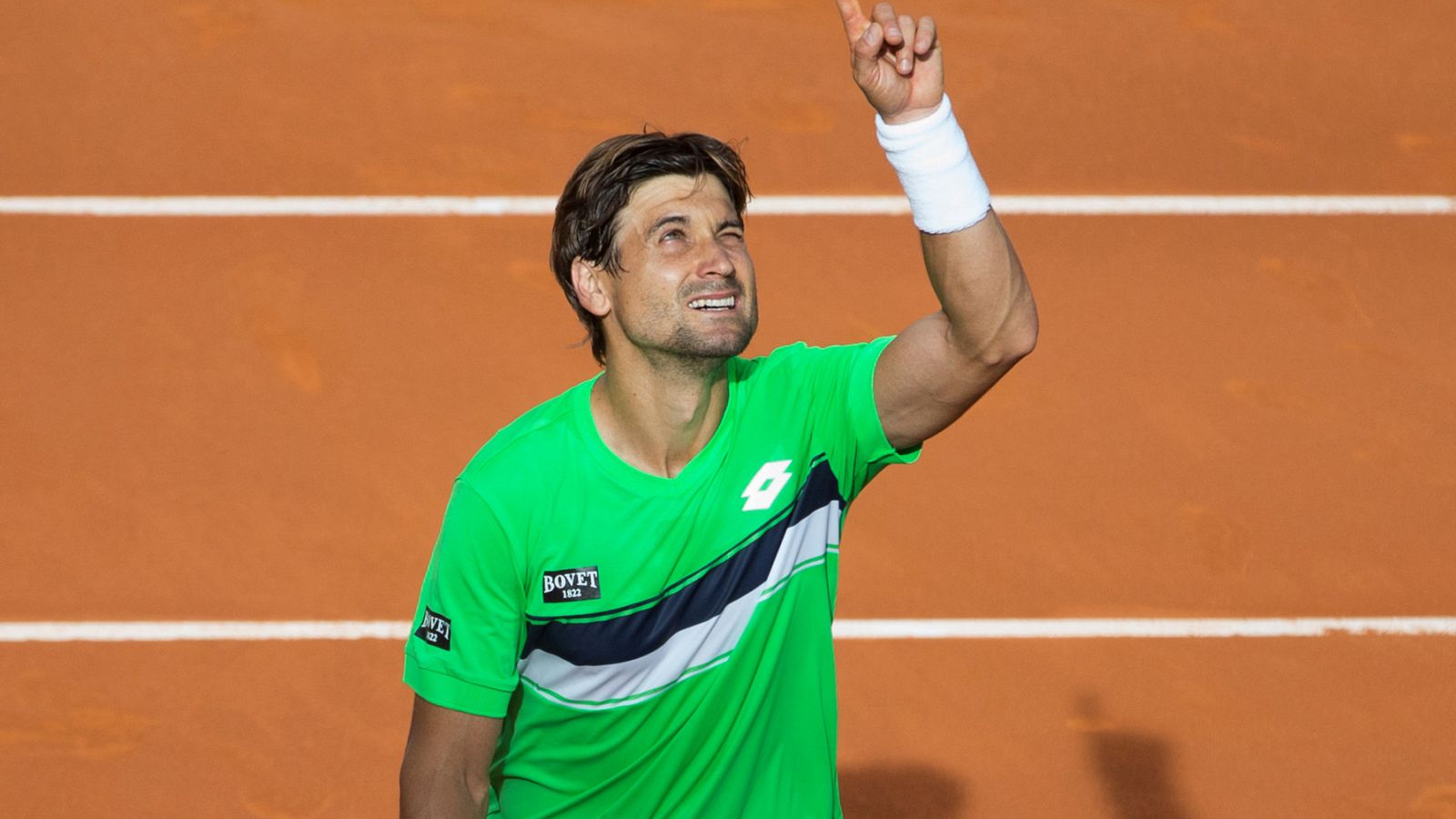 David Ferrer, tras su partido de primera ronda contra Kukushkin