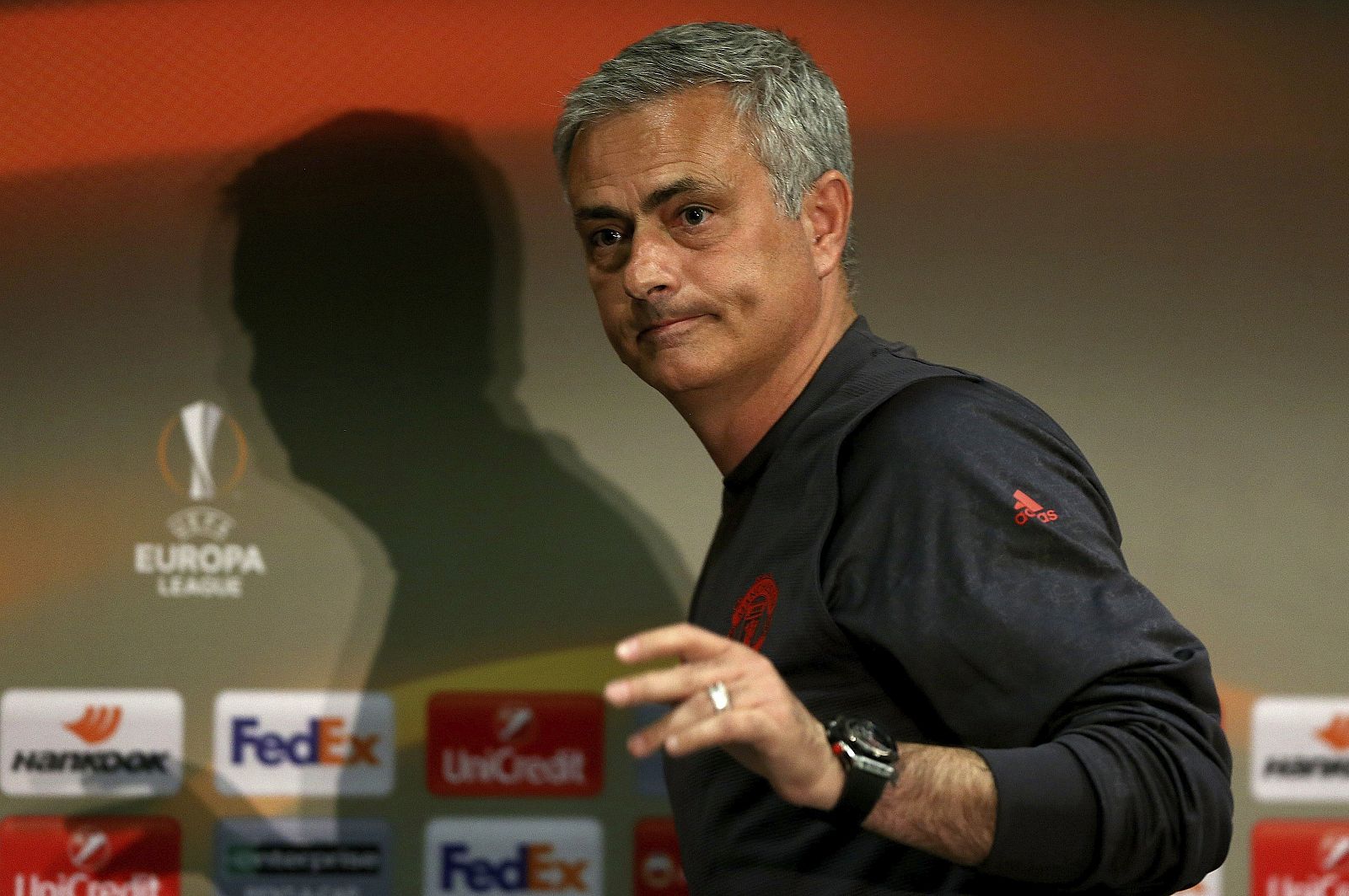 El entrenador portugués del Manchester United, José Mourinho.
