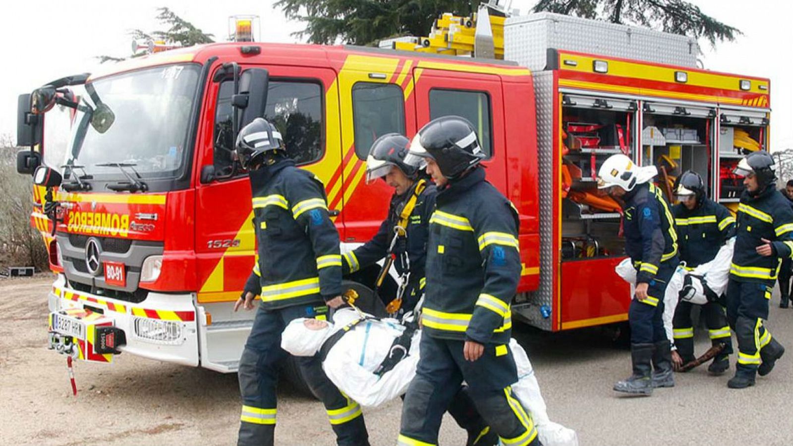 'Memoria de delfín' con los bomberos