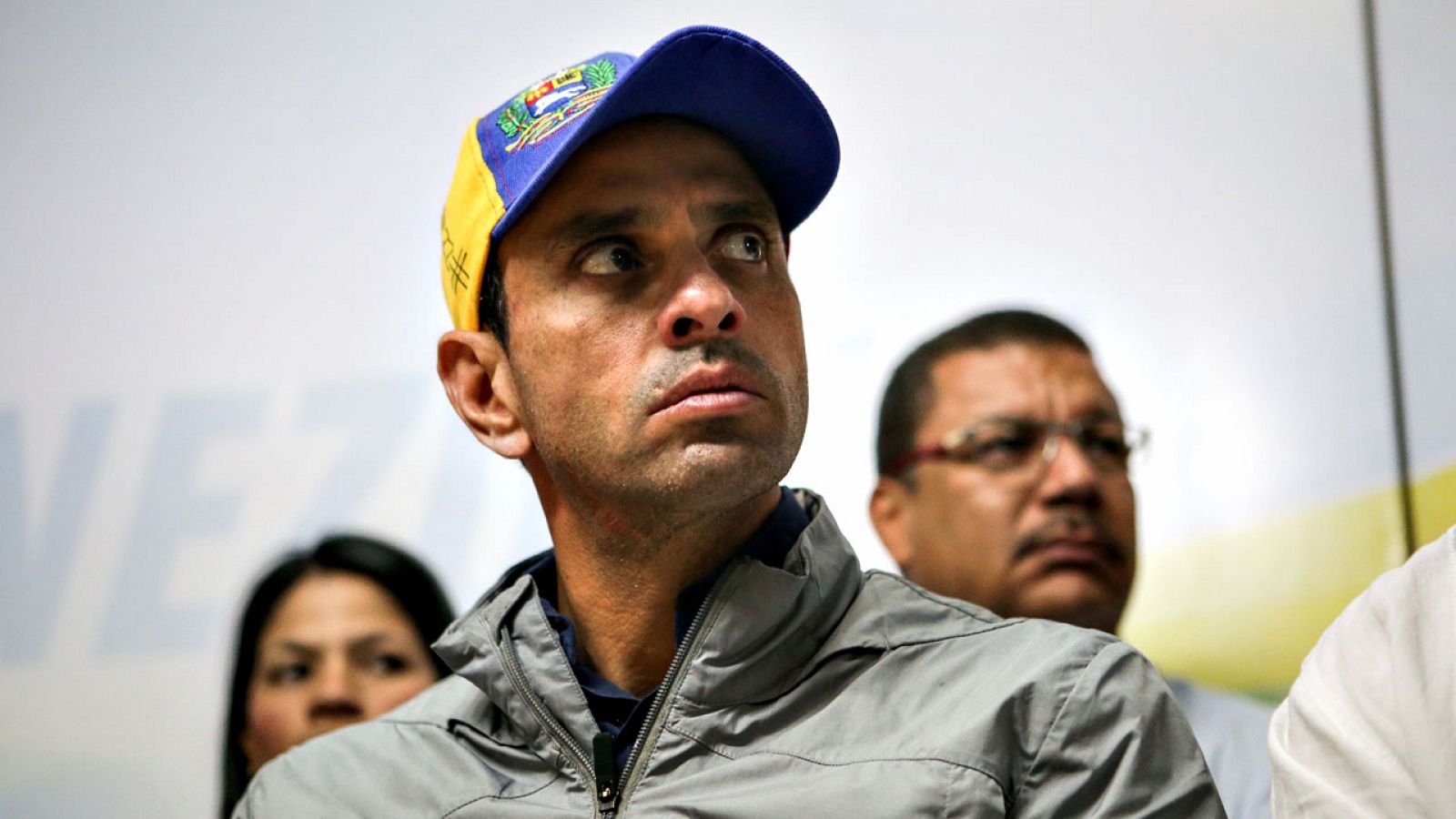 El líder opositor venezolano, Henrique Capriles