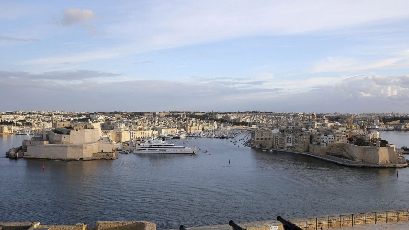 Imagen del puerto de La Valeta, la capital de Malta