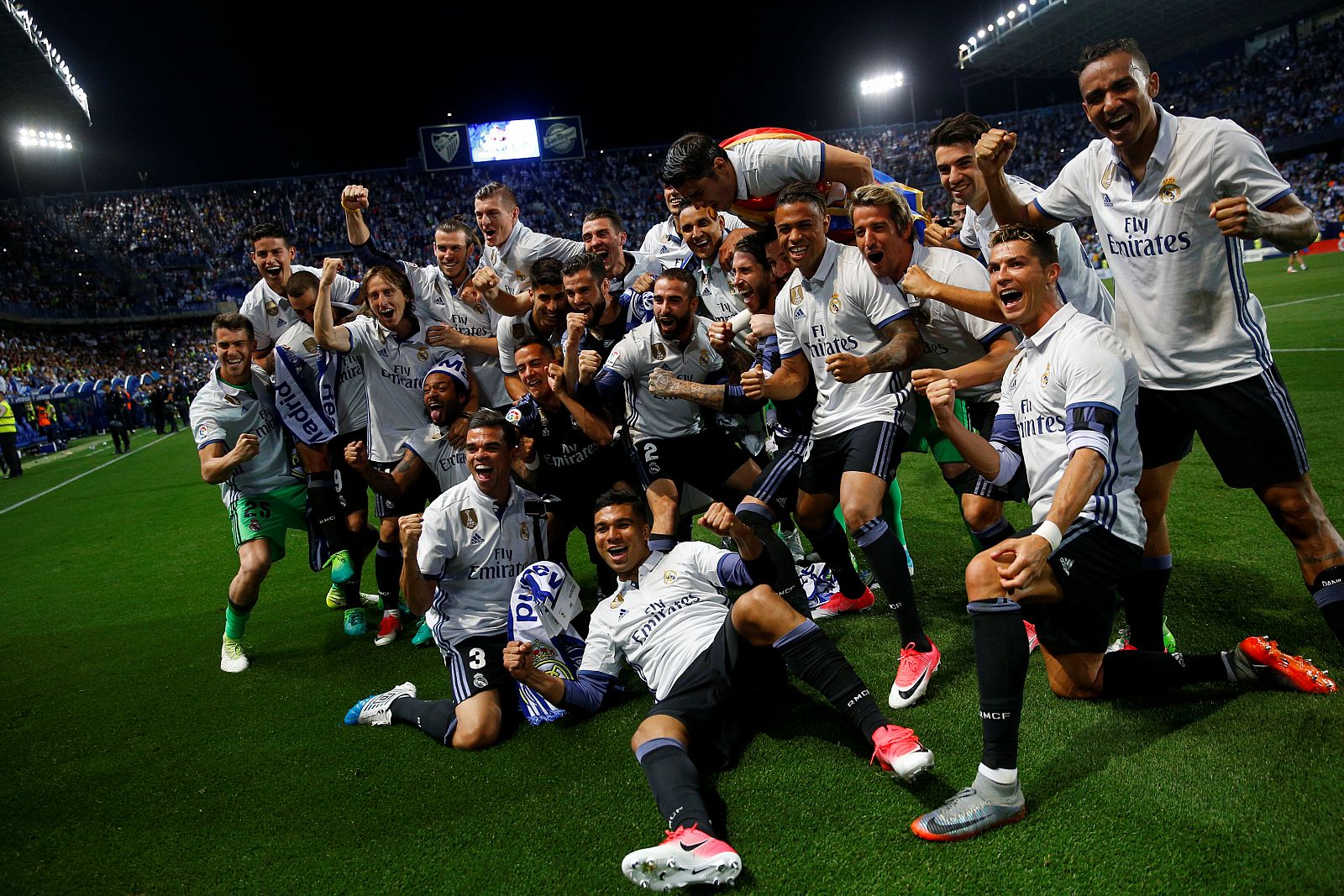 El Real Madrid celebra su 33ª Liga