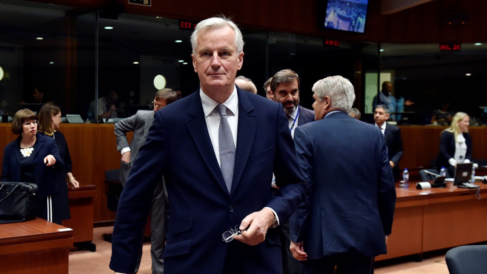 El jefe del equipo negociador europeo para el 'Brexit', Michel Barnier, en Bruselas