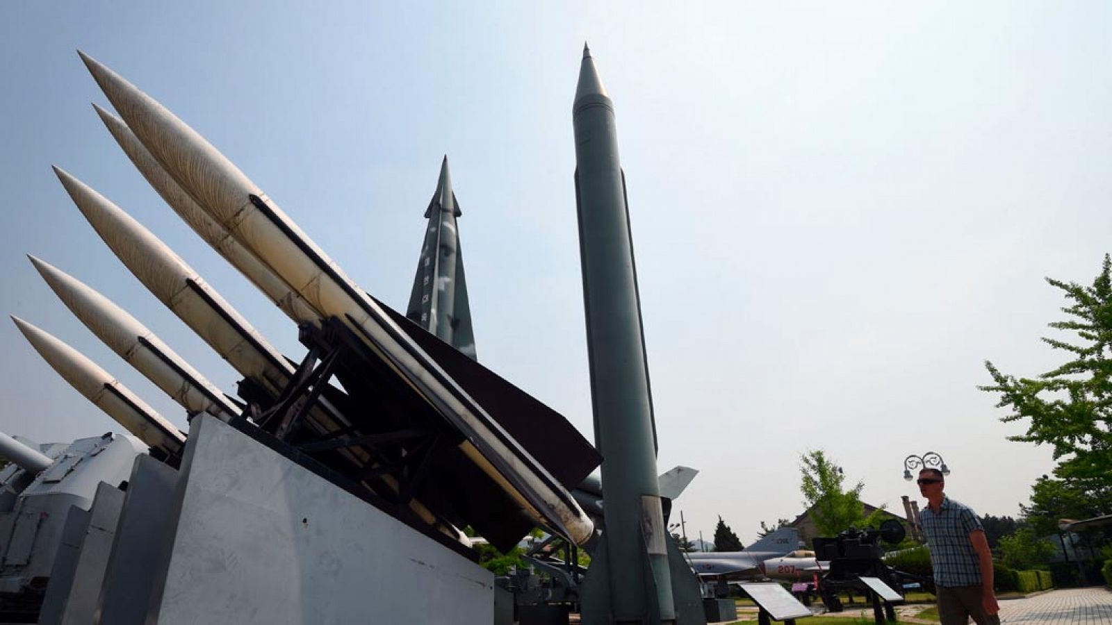 Imagen de los misiles norcoreanos Scud-B