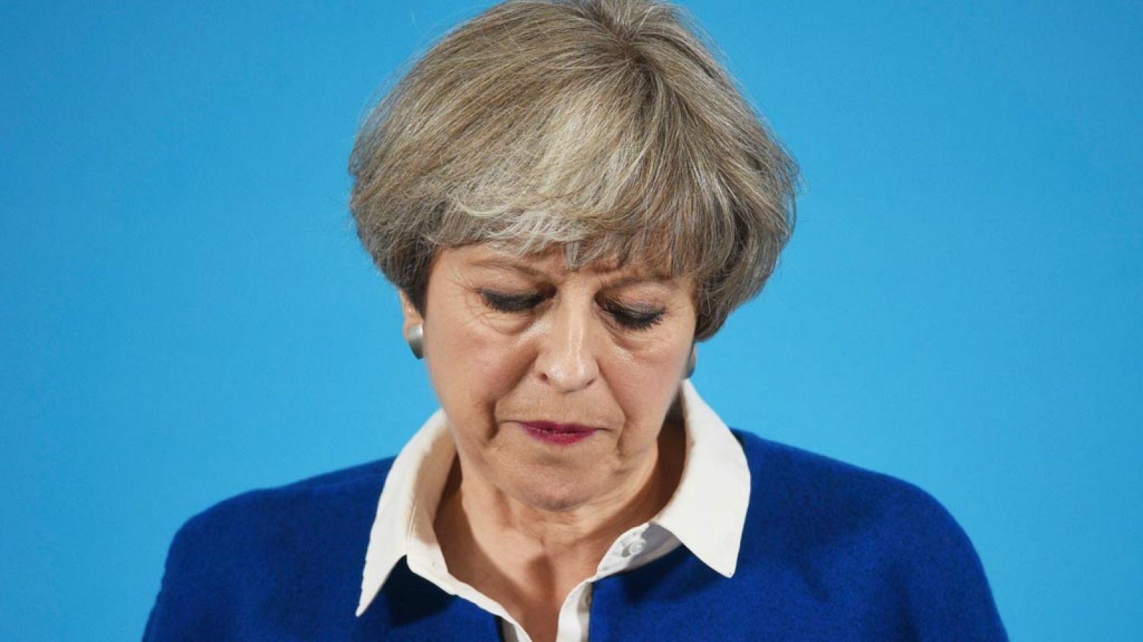 Imagen de la primera ministra de Reino Unido, Theresa May