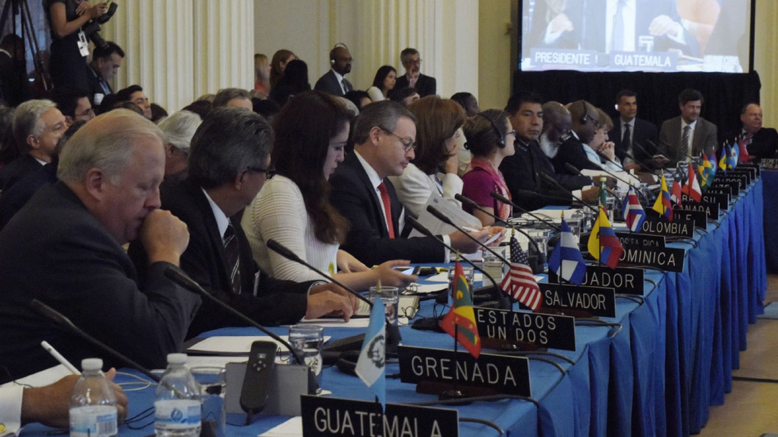 Vista general de la vigésima novena reunión de consulta de Ministros de Relaciones Exteriores de la OEA el 31 de Mayo de 2017 en Washington DC, EE.UU.