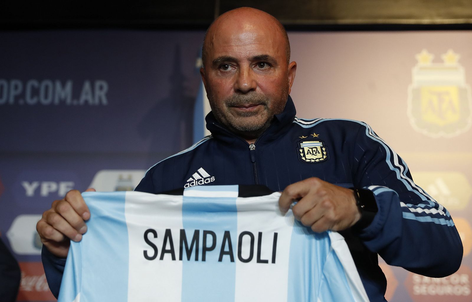 Jorge Sampaoli: "Dirigir a la selección argentina es cumplir un sueño"