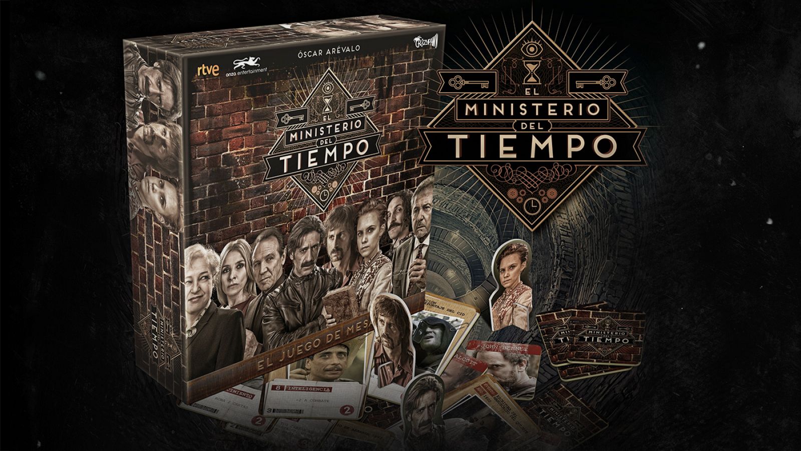 El juego de mesa oficial de 'El Ministerio del Tiempo'