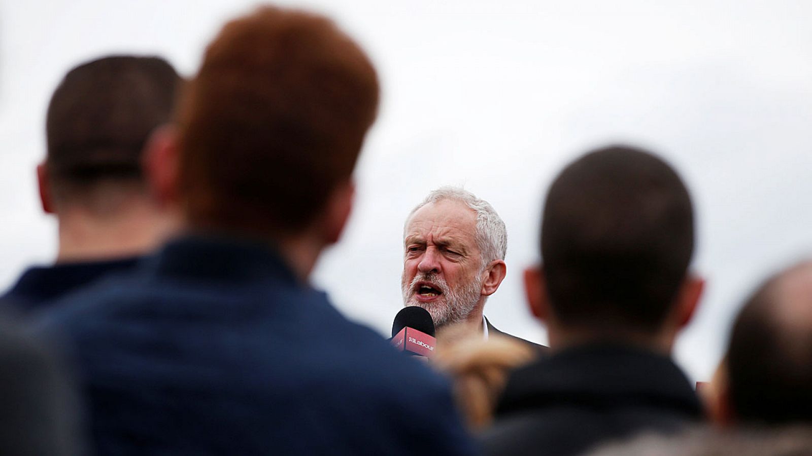 Jeremy Corbyn multiplica sus mítines en los ultimos dias de la campaña electoral.