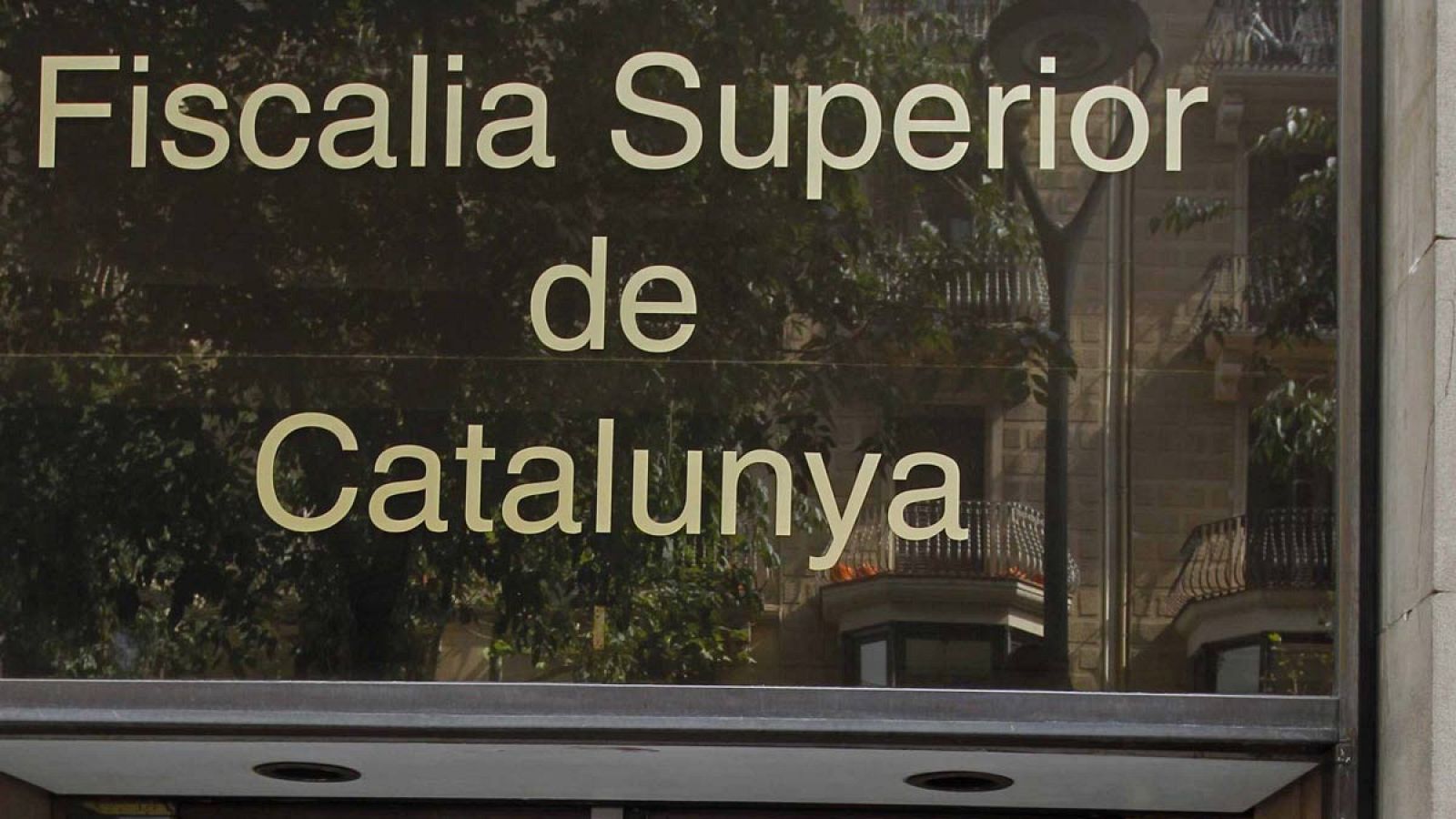 Fachada de la Fiscalía Superior de Cataluña.