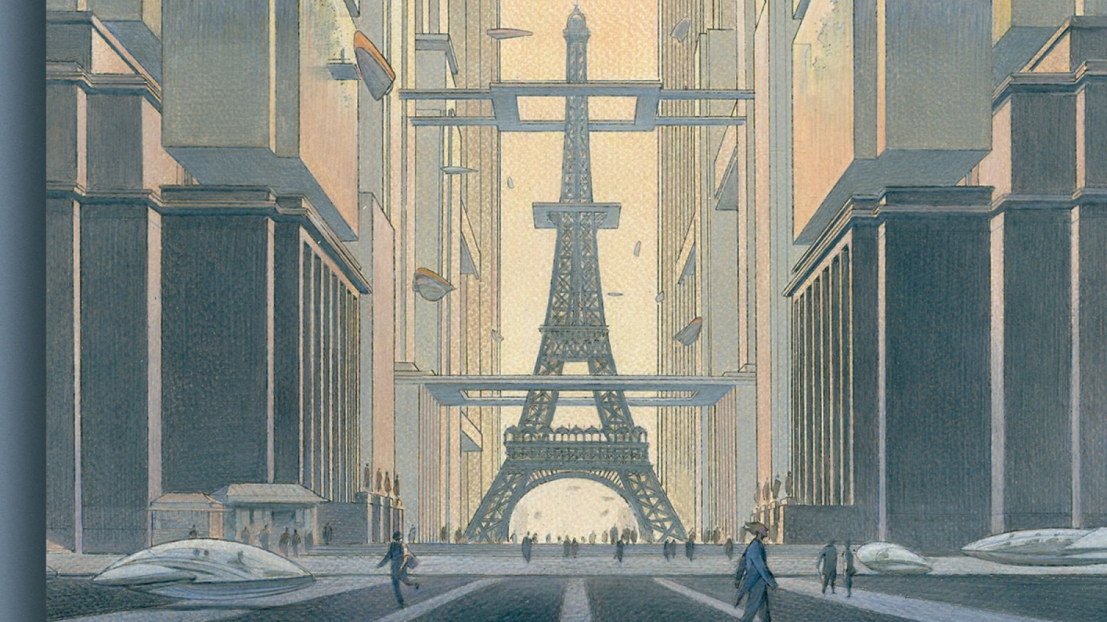 Fragmento del cartel de la exposición de 'Volver a París'