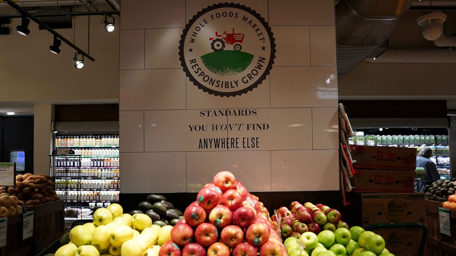 Imagen de un supermercado de Whole Foods