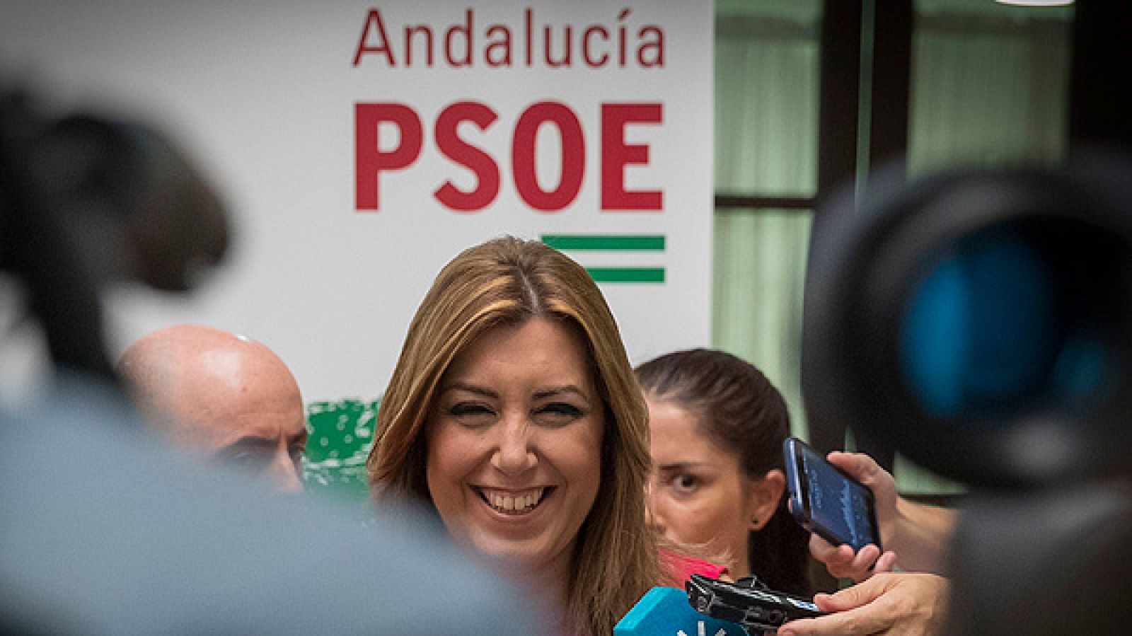 Susana Díaz presenta su precandidatura a la secretaría del PSOE andaluz