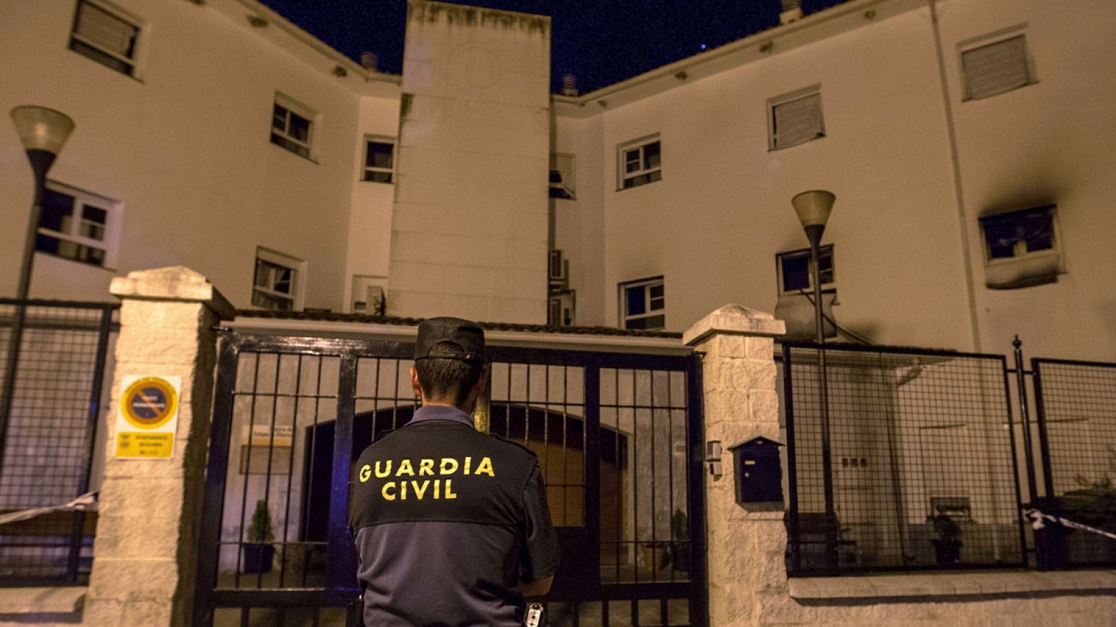Residencia de mayores en Olvera (Cádiz) donde se ha producido un incendio