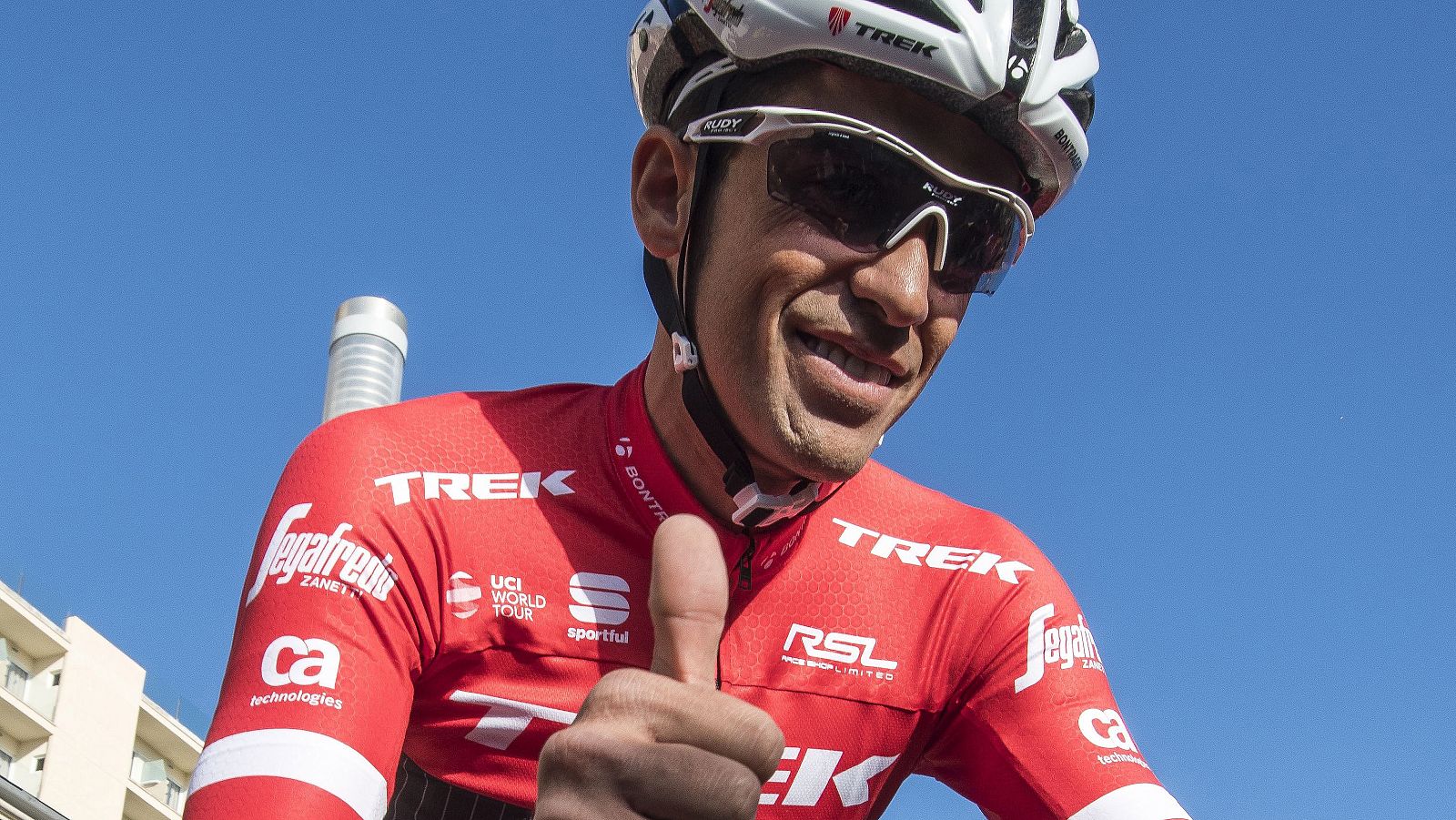 Alberto Contador, ambicioso a tres días del inicio del Tour.