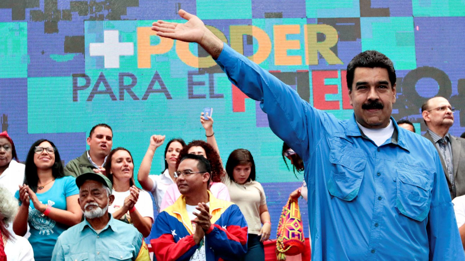 El presidente de Venezuela, Nicolás Maduro, en un acto reciente