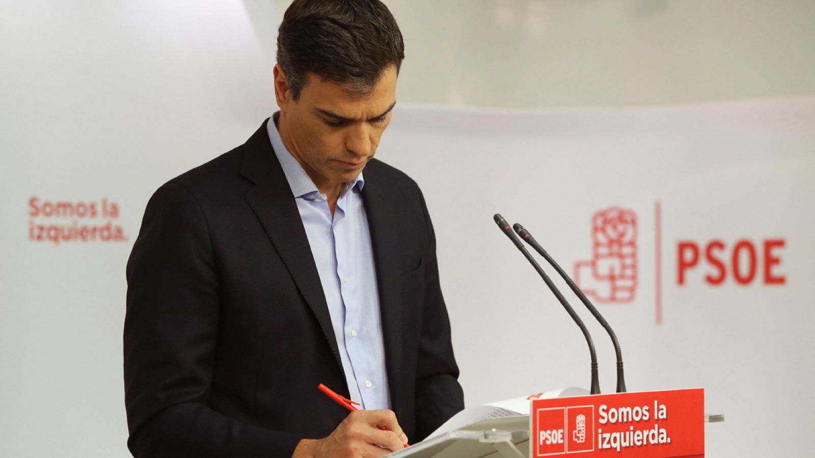 El secretario general del PSOE, Pedro Sánchez