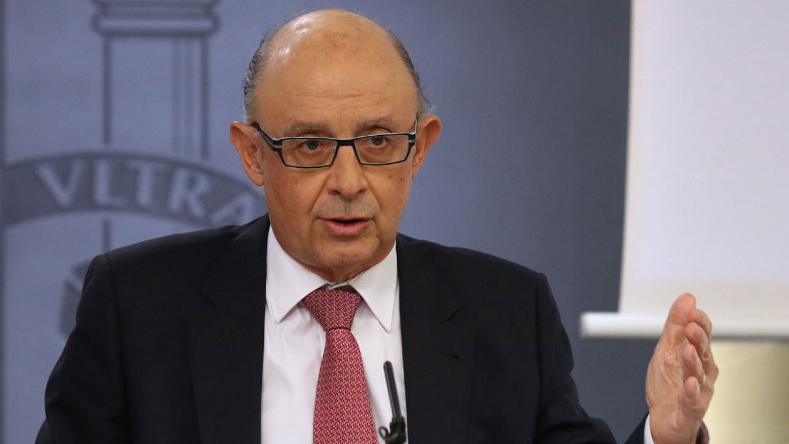 El ministro de Hacienda, Cristóbal Montoro, en una imagen de archivo