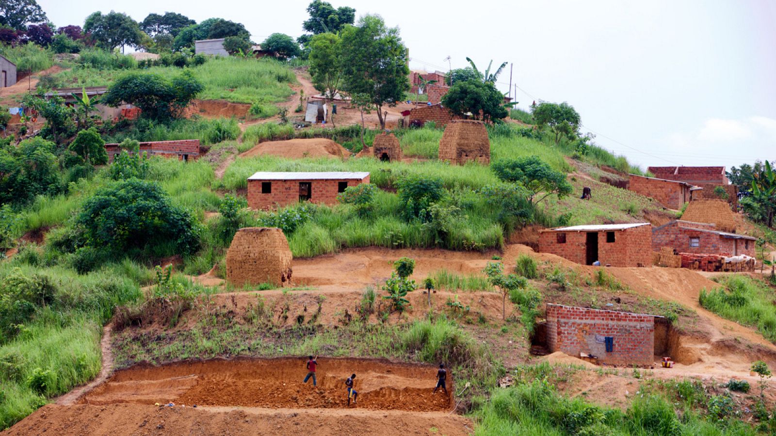 Vista parcial de Mbanza Kongo, en Angola