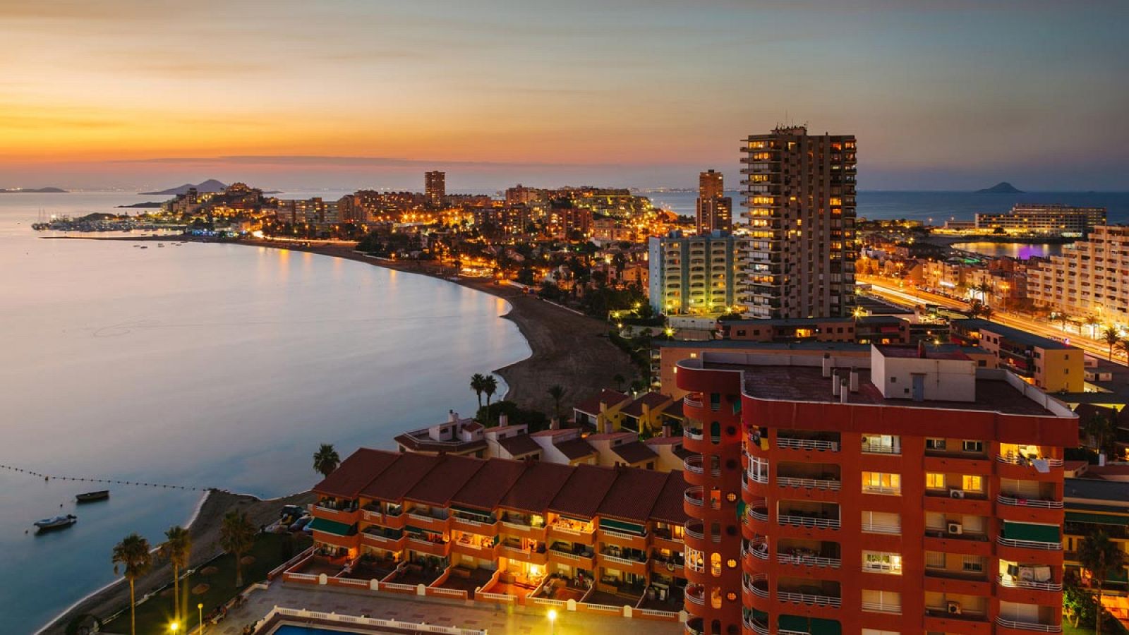 Imagen de archivo de La Manga del Mar Menor, en Murcia.