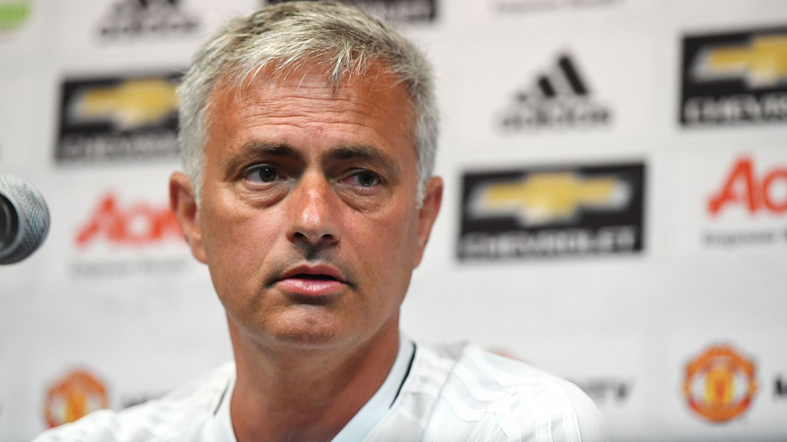 El entrenador del Manchester United, el portugués José Mourinho