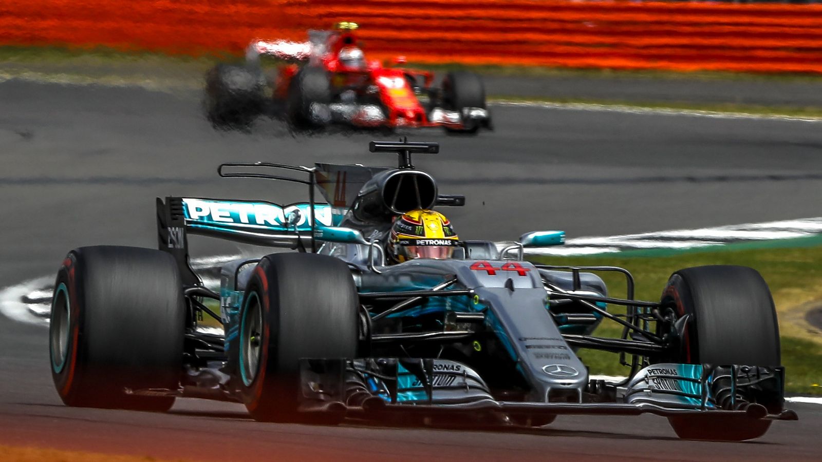 El británico Lewis Hamilton, en el GP de Gran Bretaña