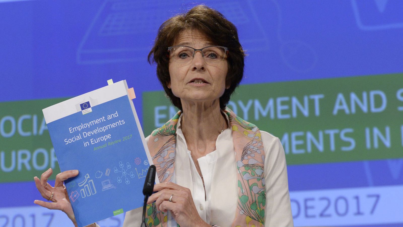 La comisaria europea de Empleo, Marianne Thyssen